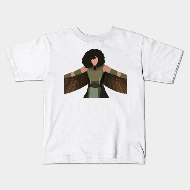 Layla Kids T-Shirt by CalliesArt